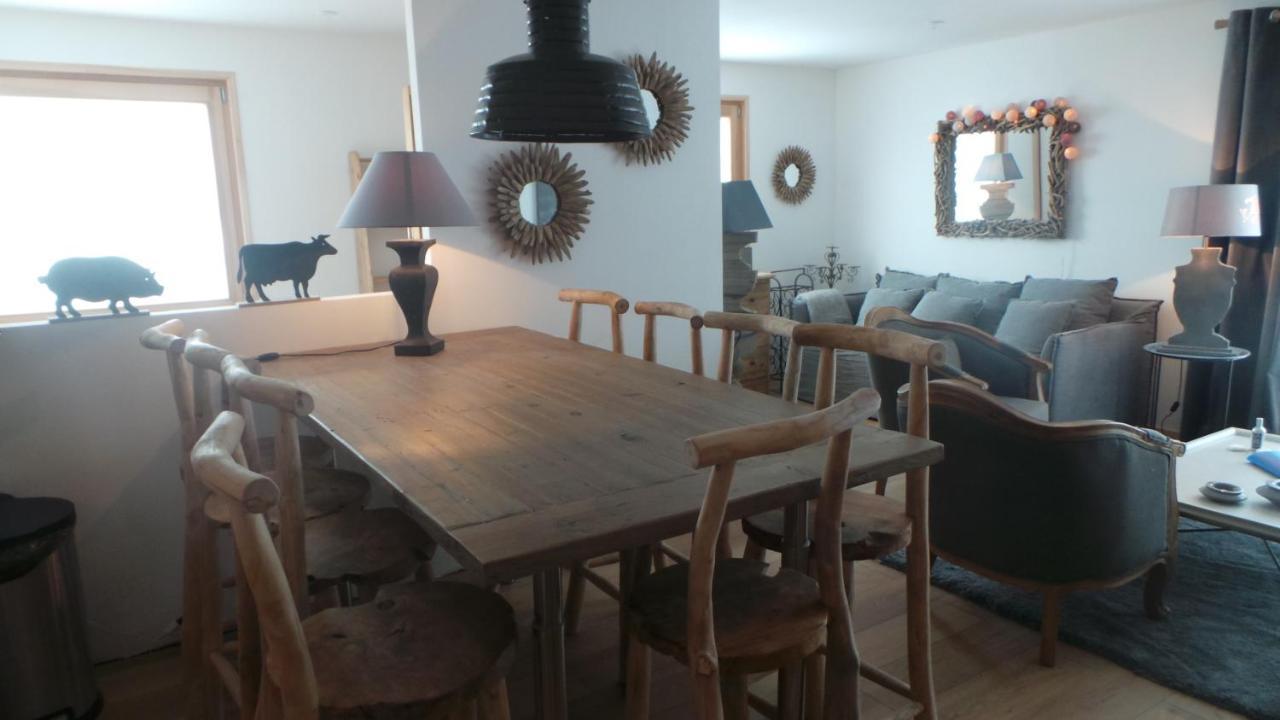 Spacious And Stylish Flat At The Foot Of The Mont-Blanc Ideal For Ski In Ski Out Les Houches Ngoại thất bức ảnh